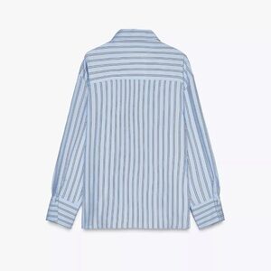 Zara oversized striped beaded